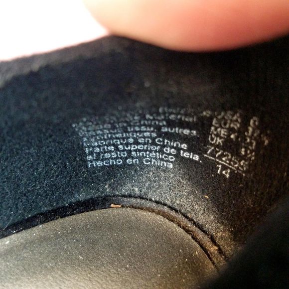 American Eagle Womens 77255 Size 6 Black Slip On Pointed Toe Ballet Flats - Picture 9 of 10